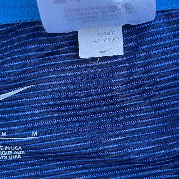 Nike Pro Elite Track & Field Made In USA Blue Shorts AO8486-000 Women’s Medium